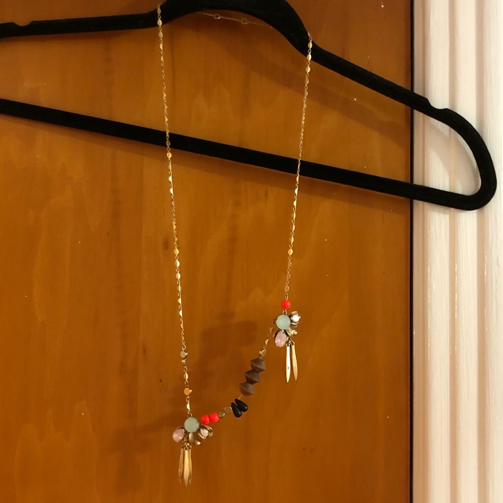 J.Crew Mixed Stone Necklace